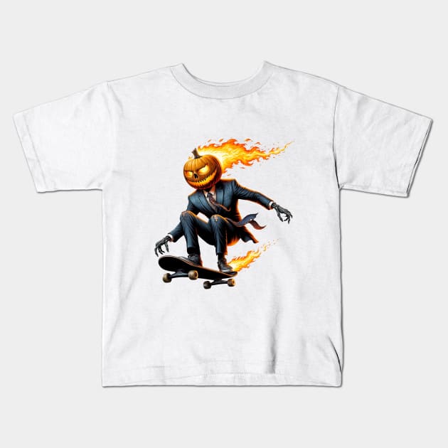 Hair on Fire Kids T-Shirt by Sideways Tees